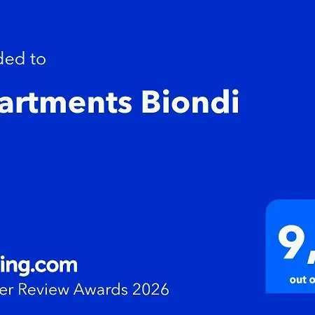 아파트 Biondi